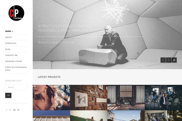Raw theme site design template sample