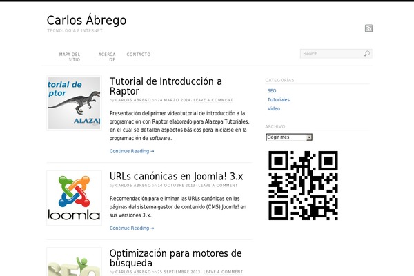 Site using Prismatic plugin