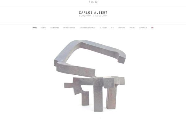 carlosalbertescultor.com site used Carlosalbert