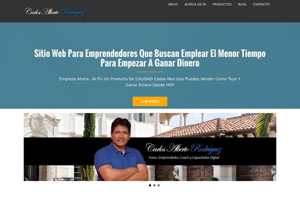 Site using Slider by Supsystic plugin