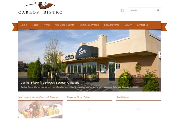 Gusteau theme site design template sample