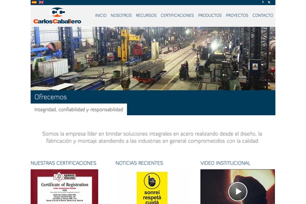 carloscaballerosrl.com site used Industrie