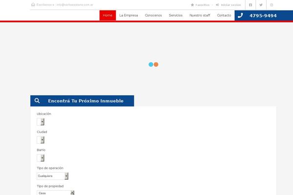 Realhomes Child theme site design template sample