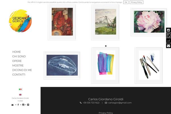carlosgiordano.net site used Blaze-child