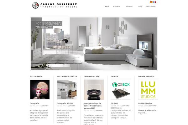 Modularity theme site design template sample