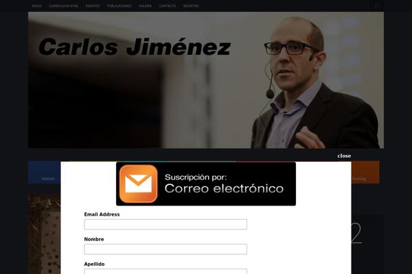Novelti theme site design template sample
