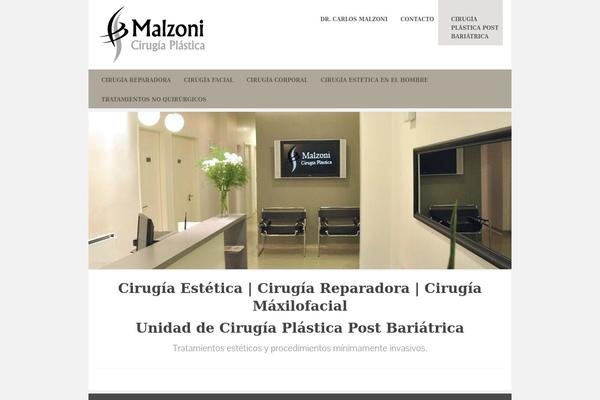 carlosmalzoni.com.ar site used Spacing