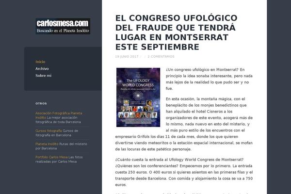 Site using GeoPress plugin