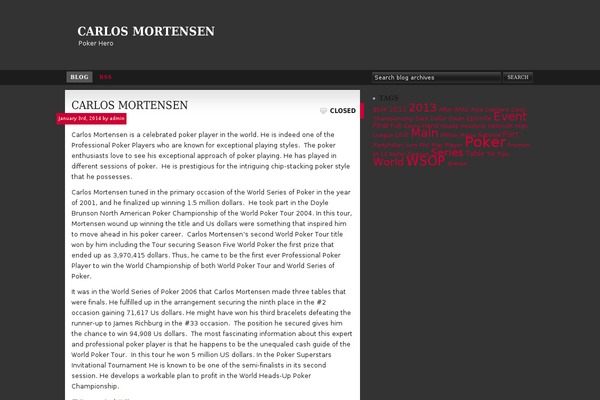 RGB theme site design template sample