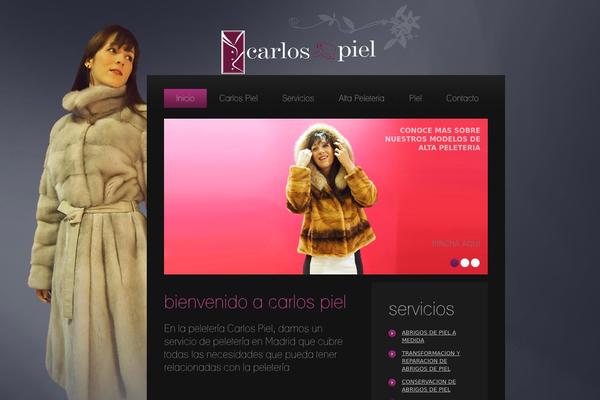 carlospiel.com site used Theme1457