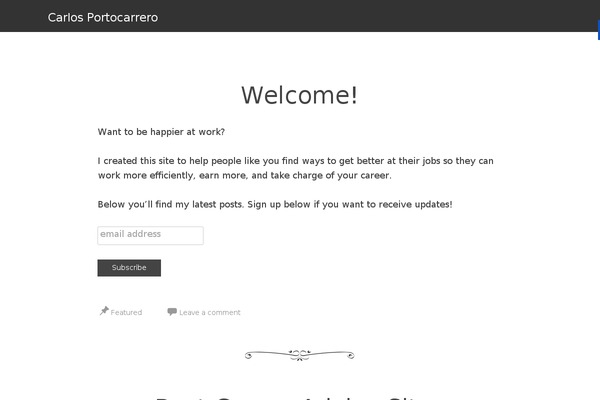 Syntax theme site design template sample