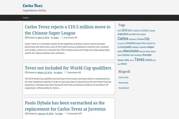 carlostevez.org site used pacify