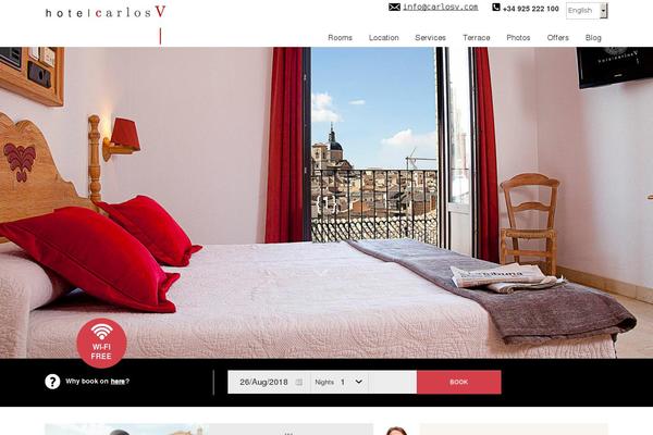 carlosv.com site used Hotel-carlos-v-2015