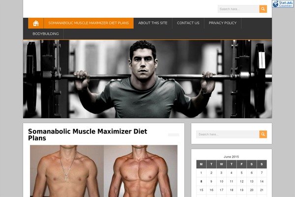 BrickYard theme site design template sample