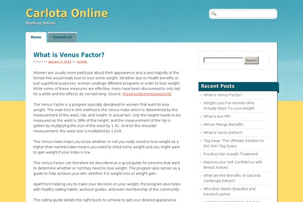 Citizen Journal theme site design template sample
