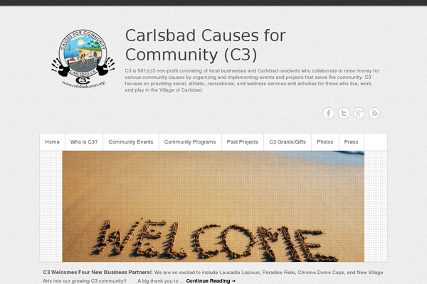 Simple Catch theme site design template sample
