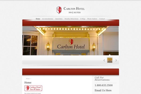 ElegantEstate theme site design template sample