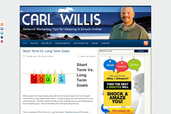 Enigma theme site design template sample