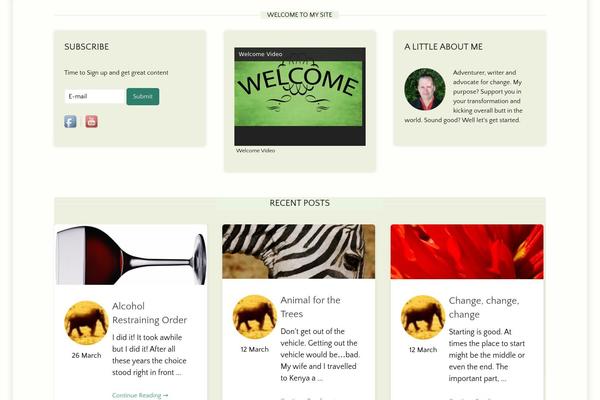 Scrollider theme site design template sample