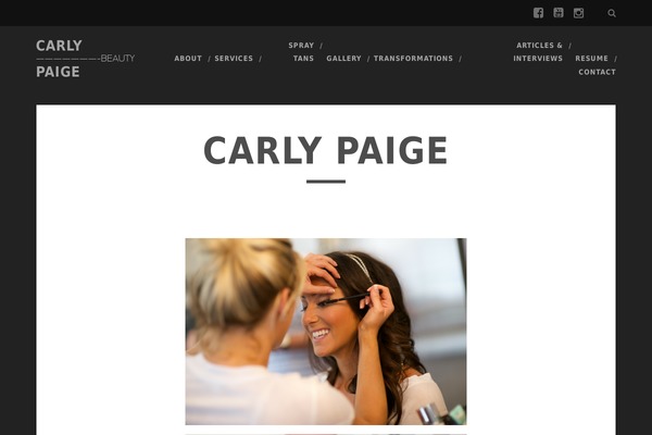 Portfolio Press theme site design template sample