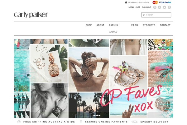 carlypaiker.com.au site used Monk