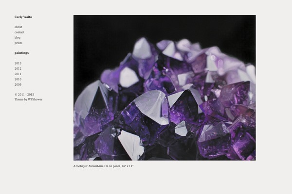 Expositio theme site design template sample