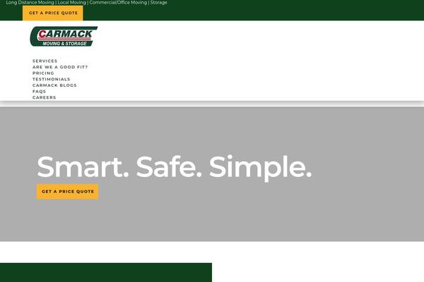 Astra theme site design template sample