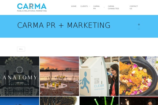GridStack theme site design template sample