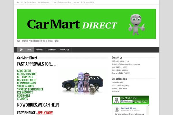HappenStance theme site design template sample
