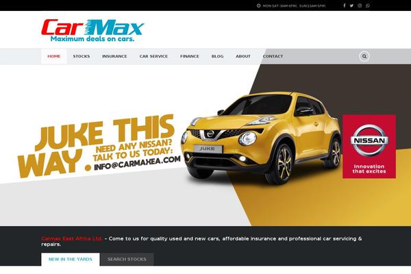 Motors theme site design template sample