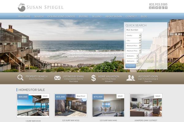 Curb Appeal theme site design template sample