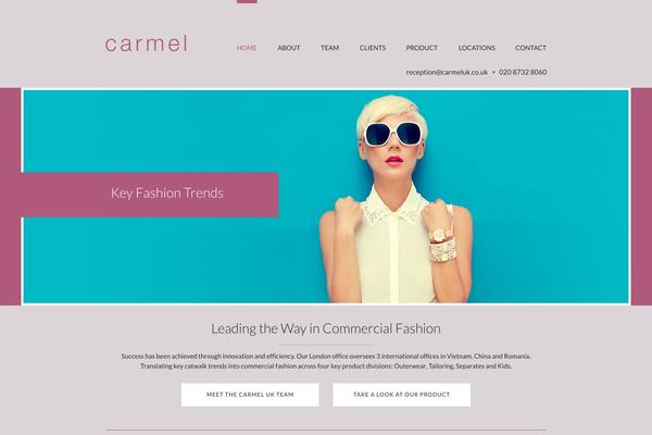carmelclothinguk.com site used Carmel