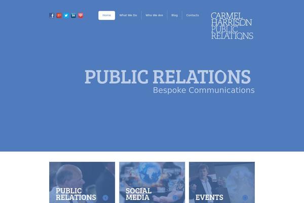 carmelharrisonpr.com site used Theme1962