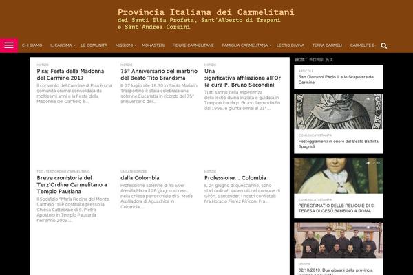 Flex Mag theme site design template sample