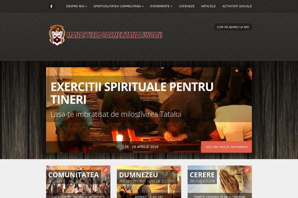 Mission theme site design template sample