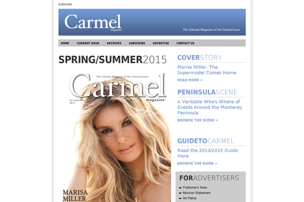 Magazine Pro theme site design template sample