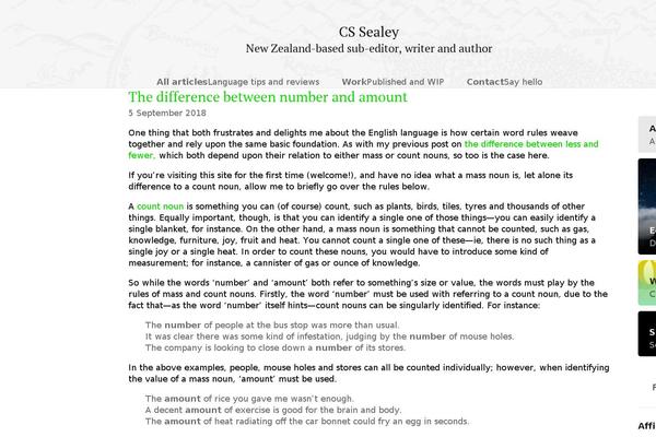 Equilibrium theme site design template sample