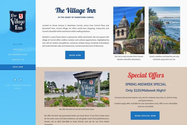 Highend theme site design template sample