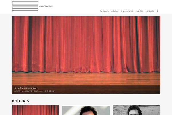 carmenaraujoarte.com site used Carmenaraujo
