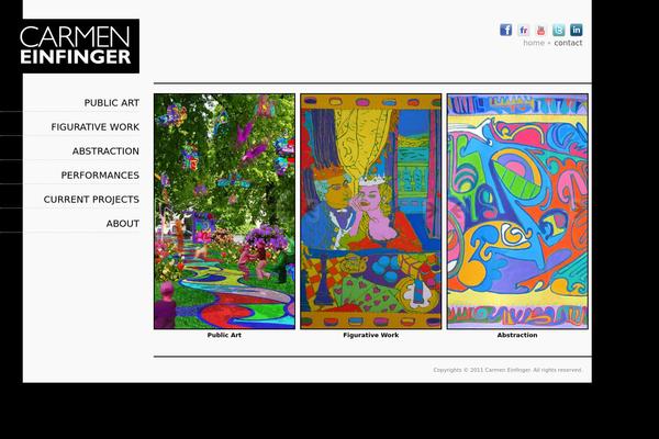 carmeneinfinger.com site used Carmen
