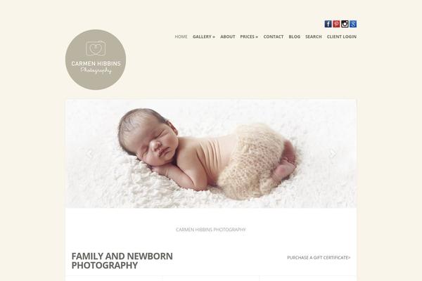 Flexible theme site design template sample