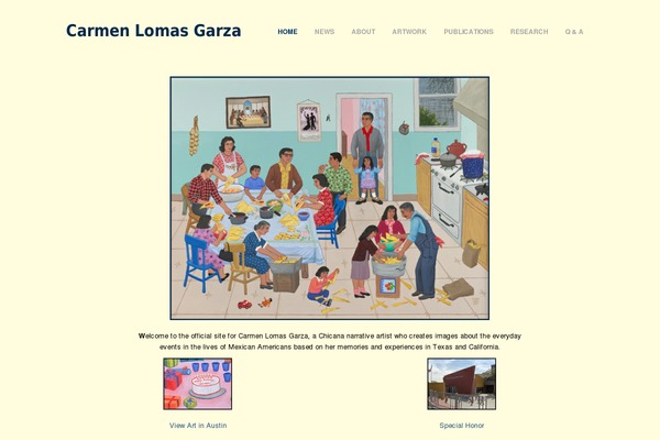 carmenlomasgarza.com site used Photocrati