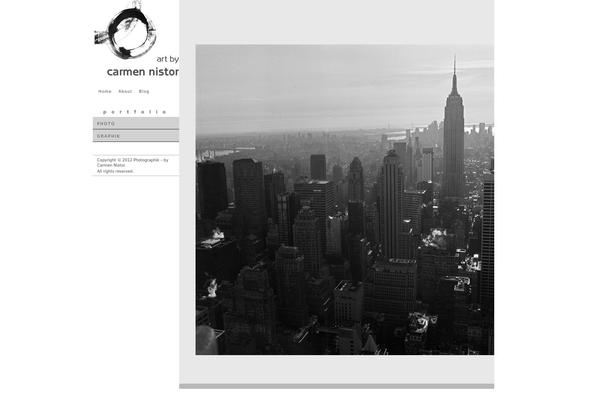 Photo Nexus theme site design template sample