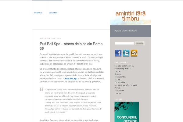 carmenrusu.ro site used Smart-blog