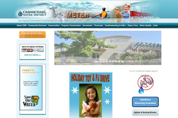 carmichaelwd.org site used Cwd