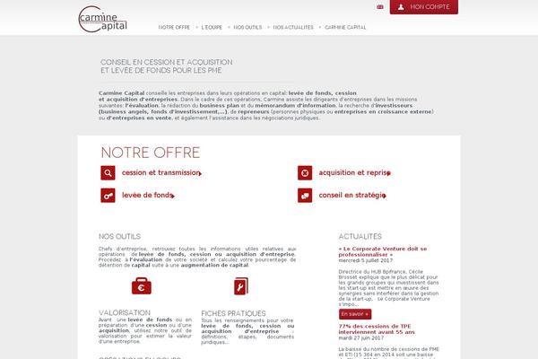 carminecapital.com site used Lyfpro-child