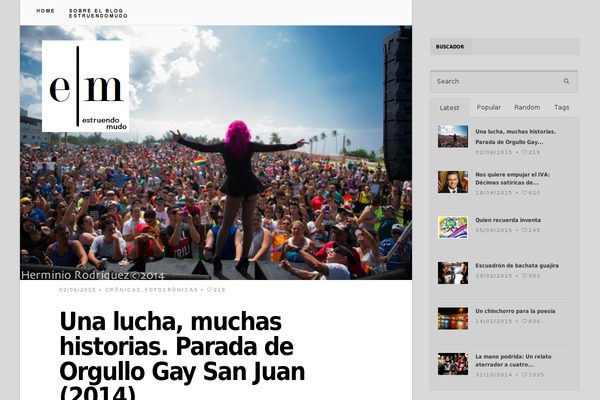 carnadas.org site used Blogist