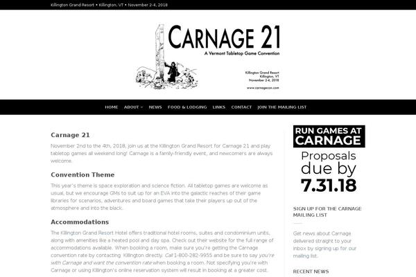 Hybrid theme site design template sample