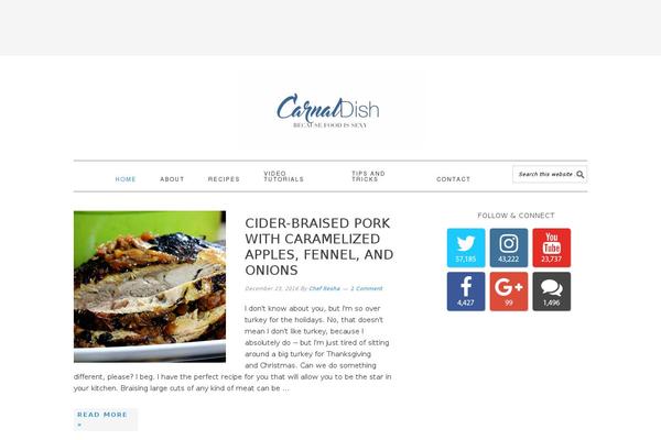 Mediavine-trellis theme site design template sample