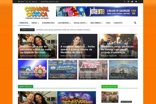 Site using Revolution Slider plugin